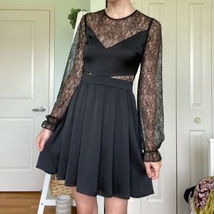 Express black dress